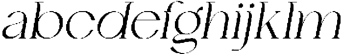 Chairo Light italic otf (300) FONT