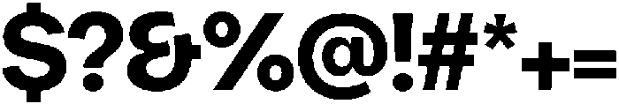 Chairo Neue Bold otf (700) Font OTHER CHARS