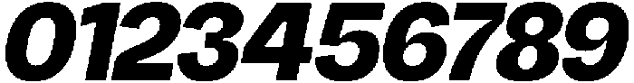 Chairo Neue Extra Bold Italic otf (700) Font OTHER CHARS