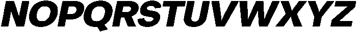 Chairo Neue Extra Bold Italic otf (700) Font UPPERCASE