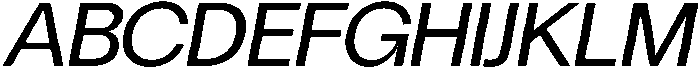 Chairo Neue Italic otf (400) Font UPPERCASE
