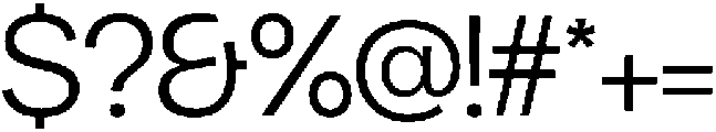 Chairo Neue Light otf (300) Font OTHER CHARS