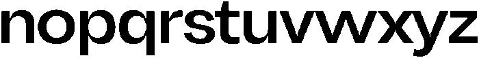 Chairo Neue Medium otf (500) Font LOWERCASE