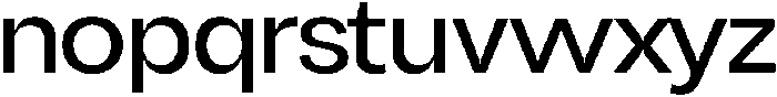 Chairo Neue Regular otf (400) Font LOWERCASE