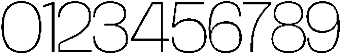Chairo Neue Thin Var ttf (100) Font OTHER CHARS