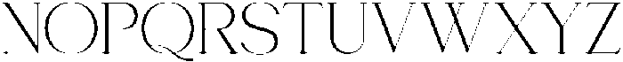 Chairo Regular otf (400) Font UPPERCASE