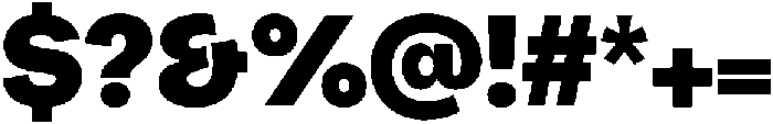 Chairo Sans Black otf (900) Font OTHER CHARS