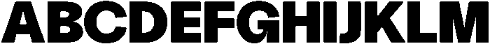 Chairo Sans Black otf (900) Font UPPERCASE