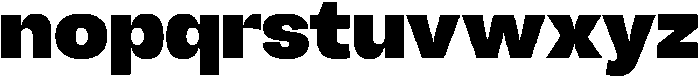 Chairo Sans Black otf (900) Font LOWERCASE