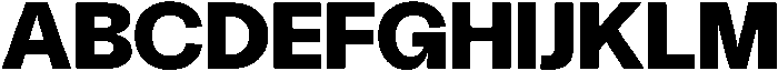 Chairo Sans Extra Bold otf (700) Font UPPERCASE