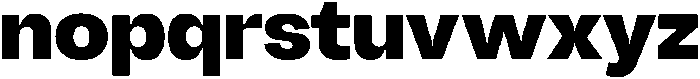 Chairo Sans Extra Bold otf (700) Font LOWERCASE