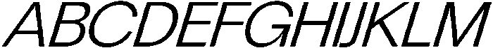Chairo Sans Light Italic otf (300) Font UPPERCASE