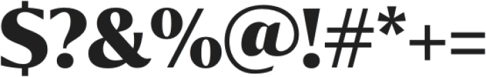 Chakai Alt Black otf (900) Font OTHER CHARS