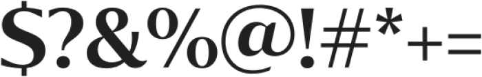 Chakai Alt SemiBold otf (600) Font OTHER CHARS