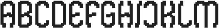 Chakord Pixel Regular otf (400) Font UPPERCASE