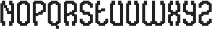 Chakord Pixel Regular otf (400) Font LOWERCASE