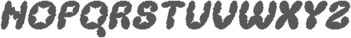 Chalen Disco Italic otf (400) Font UPPERCASE
