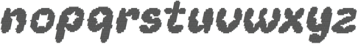 Chalen Disco Italic otf (400) Font LOWERCASE