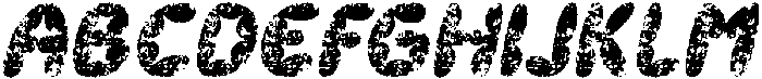 Chalen Stamp Italic otf (400) Font UPPERCASE