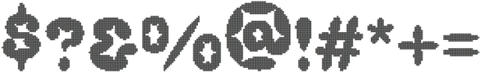 ChalenDisco-Regular otf (400) Font OTHER CHARS