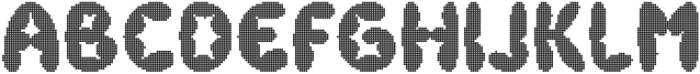 ChalenDisco-Regular otf (400) Font UPPERCASE