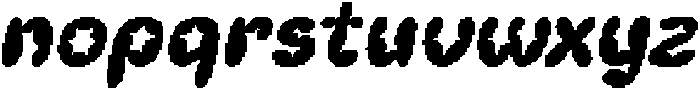 ChalenPixel-Regular otf (400) Font LOWERCASE