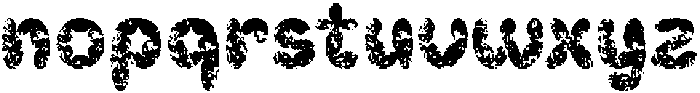 ChalenStamp-Regular otf (400) Font LOWERCASE