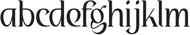 Chaleum otf (400) Font LOWERCASE