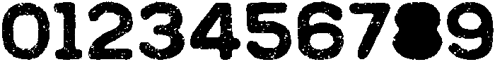 Chalif Press Bold otf (700) Font OTHER CHARS