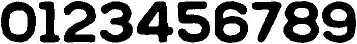 Chalif Rough Bold otf (700) Font OTHER CHARS