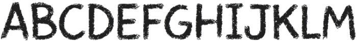 Chalk Craft Regular otf (400) Font UPPERCASE
