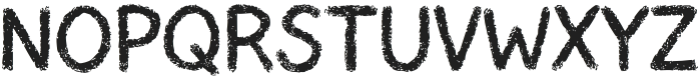 Chalk Craft Regular otf (400) Font UPPERCASE