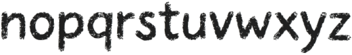 Chalk Craft Regular otf (400) Font LOWERCASE