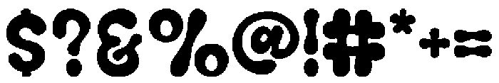 Chalk Groover Regular otf (400) Font OTHER CHARS