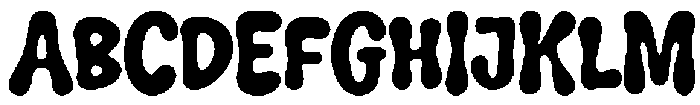 Chalk Groover Regular otf (400) Font UPPERCASE