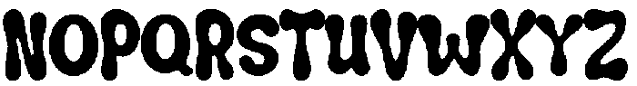Chalk Groover Regular otf (400) Font LOWERCASE