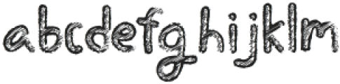 Chalkboard Regular otf (400) Font LOWERCASE