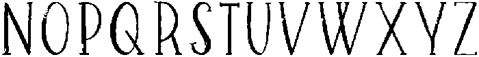 Chalkboard otf (400) Font UPPERCASE