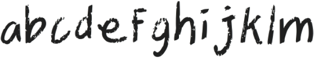 Chalky Charms Regular otf (400) Font LOWERCASE