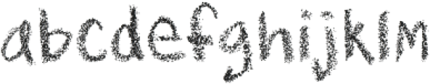 Chalky Doodles ttf (400) Font LOWERCASE