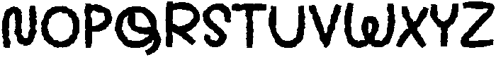 Chalky Kids Regular otf (400) Font UPPERCASE