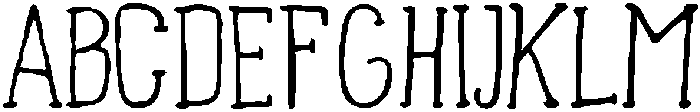 Chalkz Normal otf (400) Font UPPERCASE
