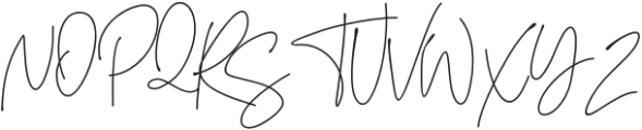 ChalobahSignature otf (400) Font UPPERCASE