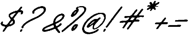 Chalontic Italic otf (400) Font OTHER CHARS