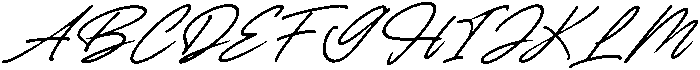 Chalontic Italic otf (400) Font UPPERCASE