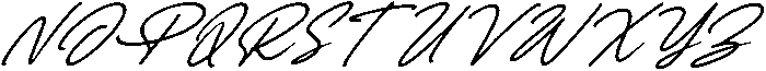 Chalontic Italic otf (400) Font UPPERCASE