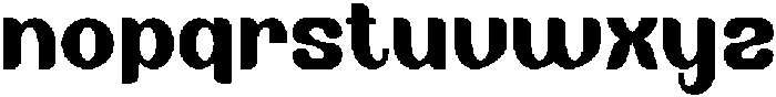 Chalot Regular otf (400) Font LOWERCASE