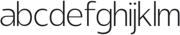 Chalty Extra Light otf (200) Font LOWERCASE