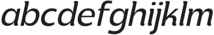 Chalty Italic Italic otf (400) Font LOWERCASE