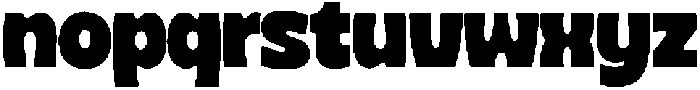 Chambs Fat otf (800) Font LOWERCASE